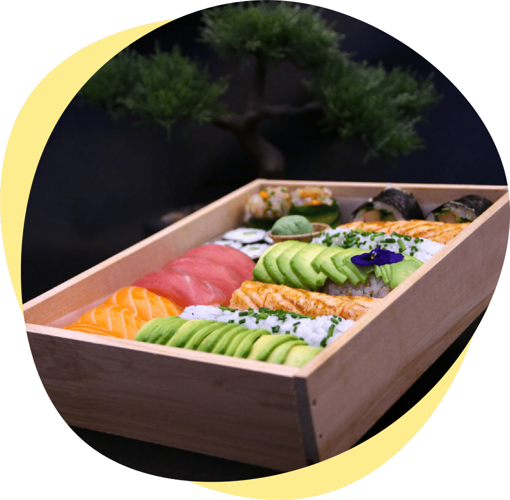 Box de sushi