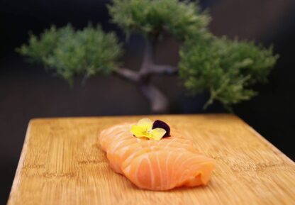 Sashimi saumon